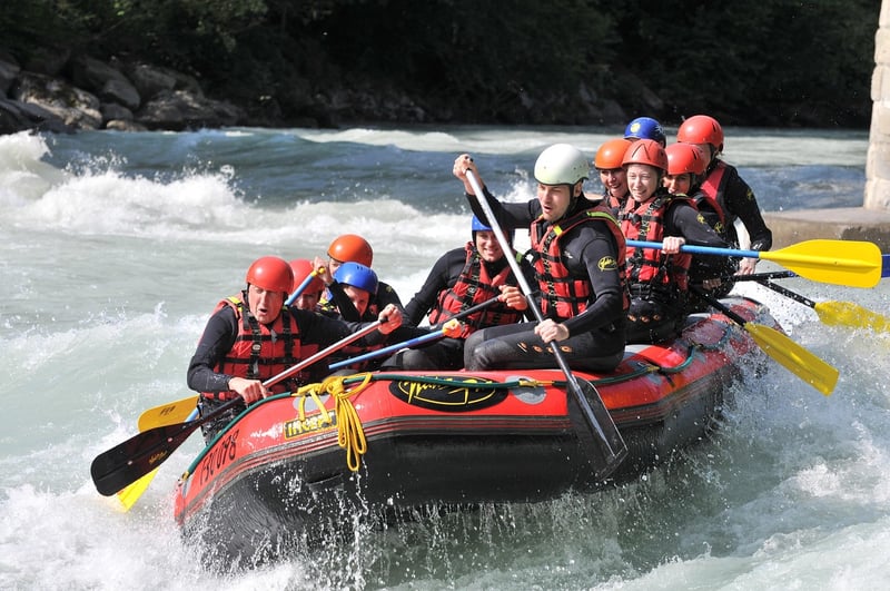 Whitewater rafting adventure